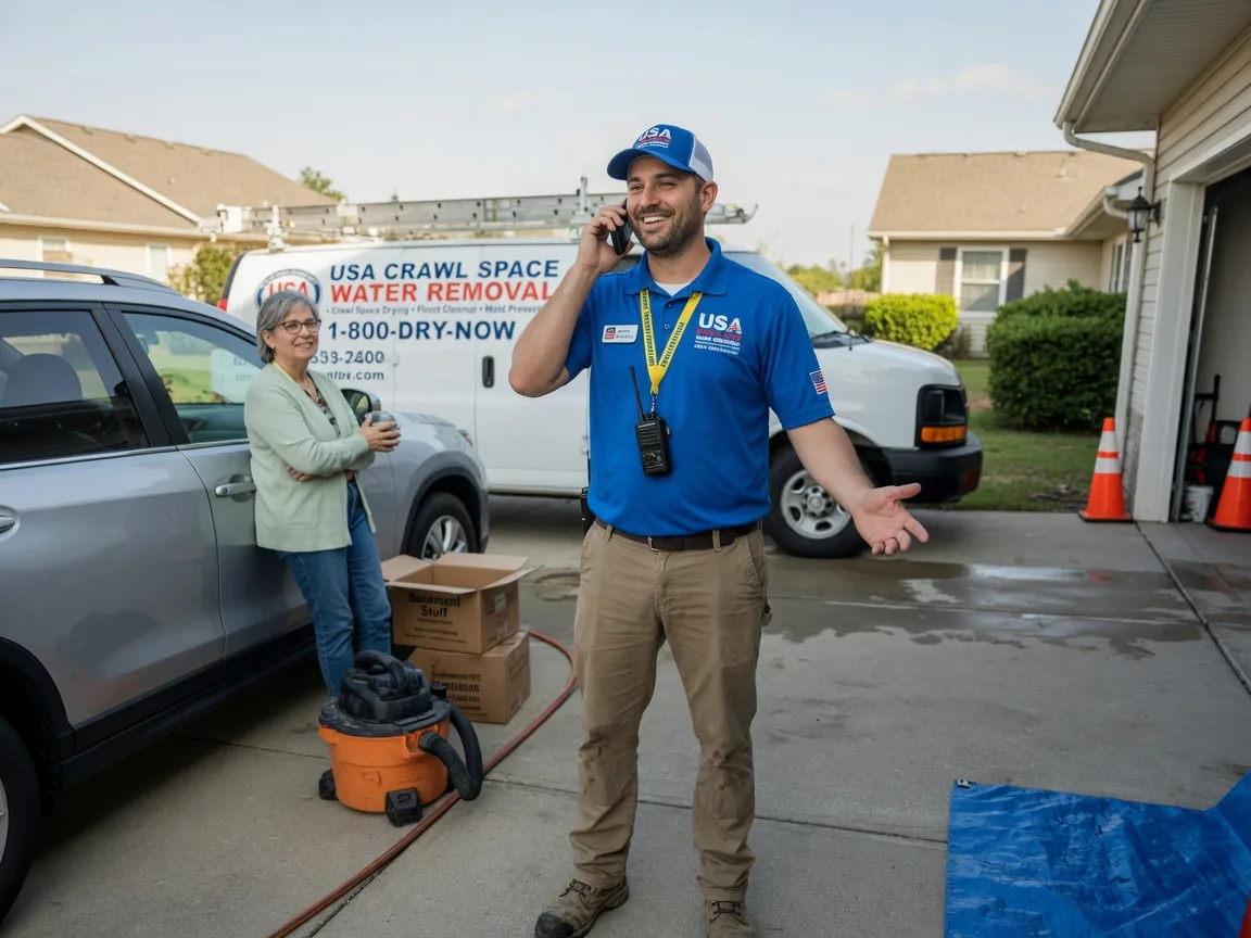Crawl Space Water Removal Yukon, OK FAQs
